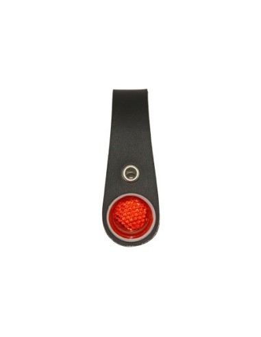 Front Wheel Hub Shiner With Reflector Black.